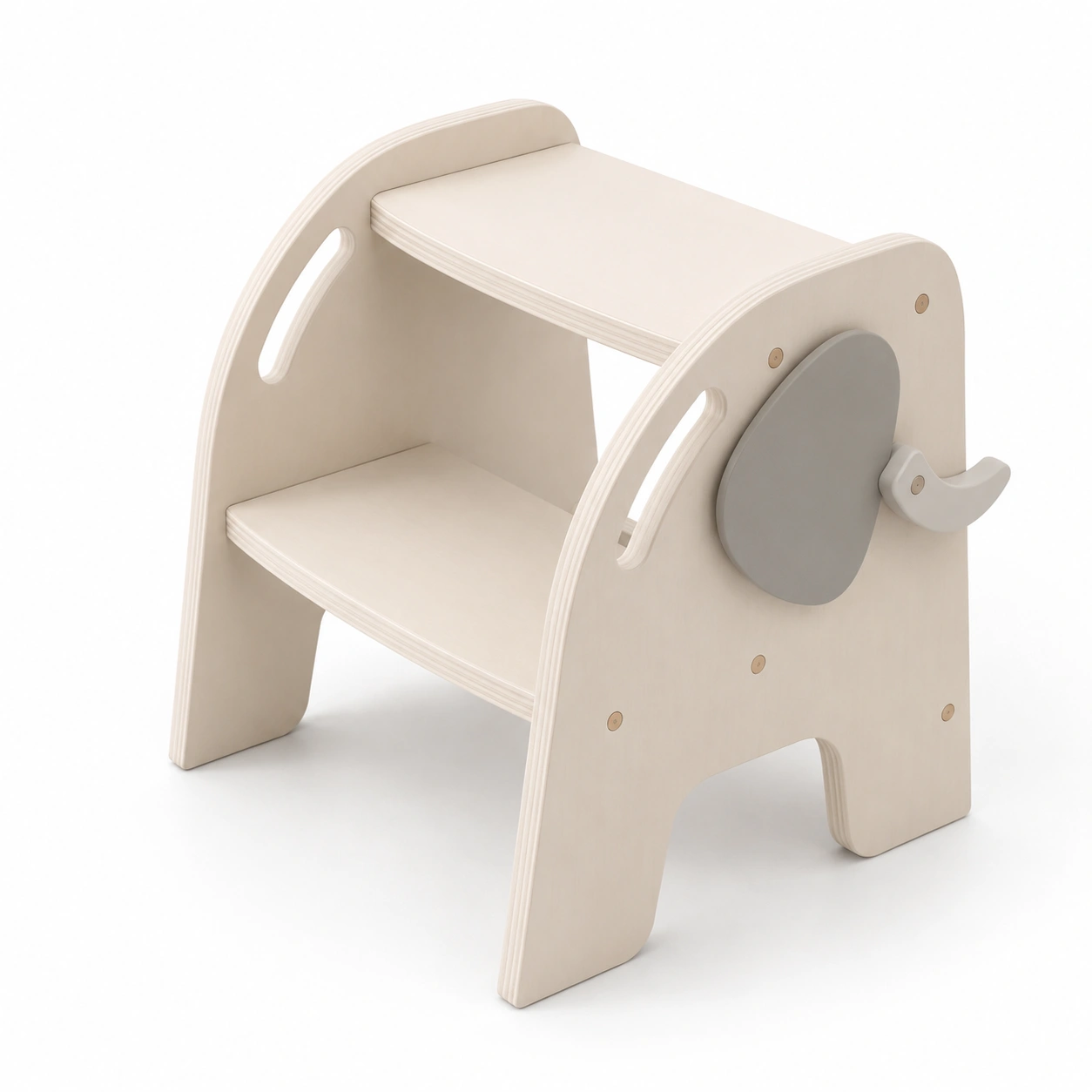 Taburete infantil con forma de animal