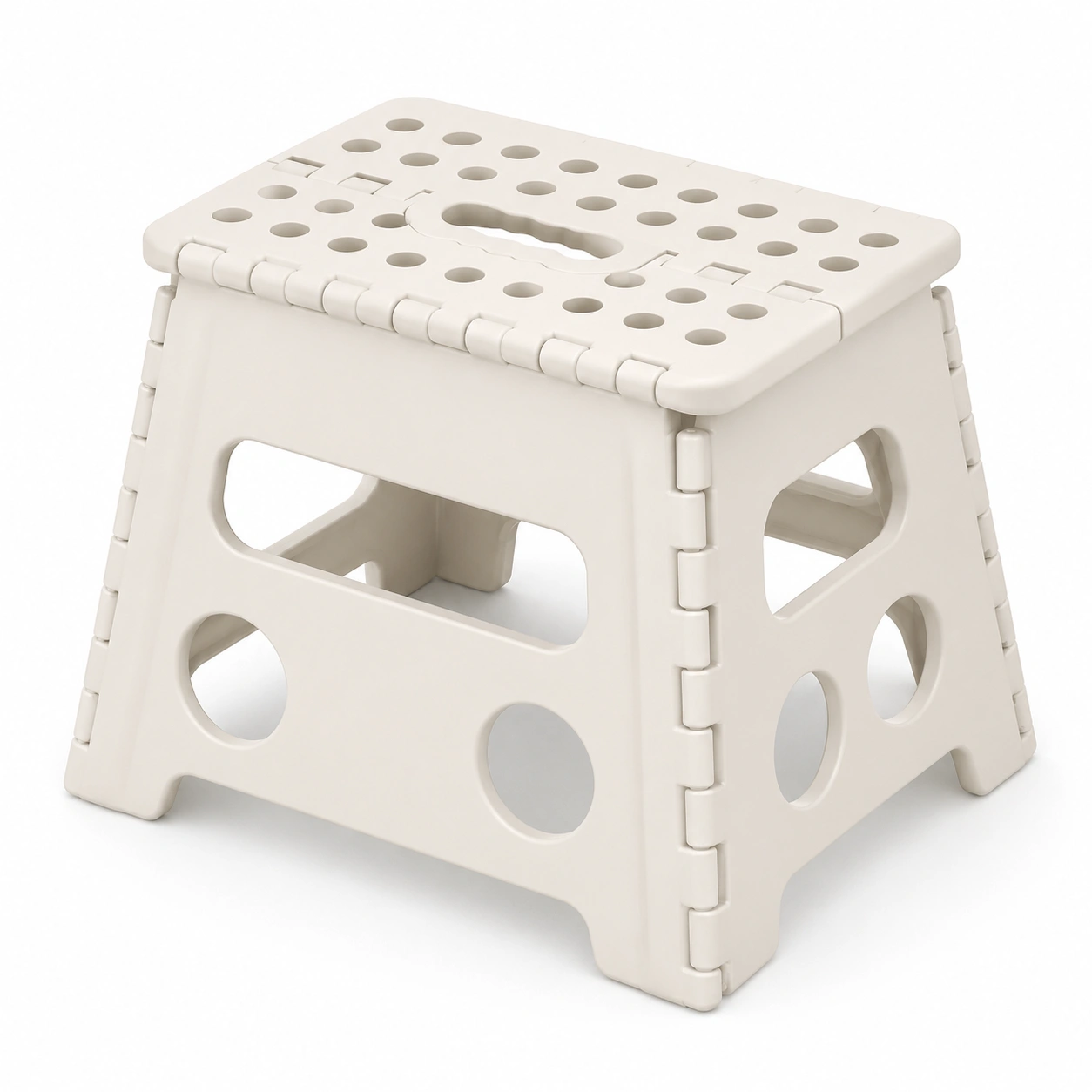Taburete plegable de plastico
