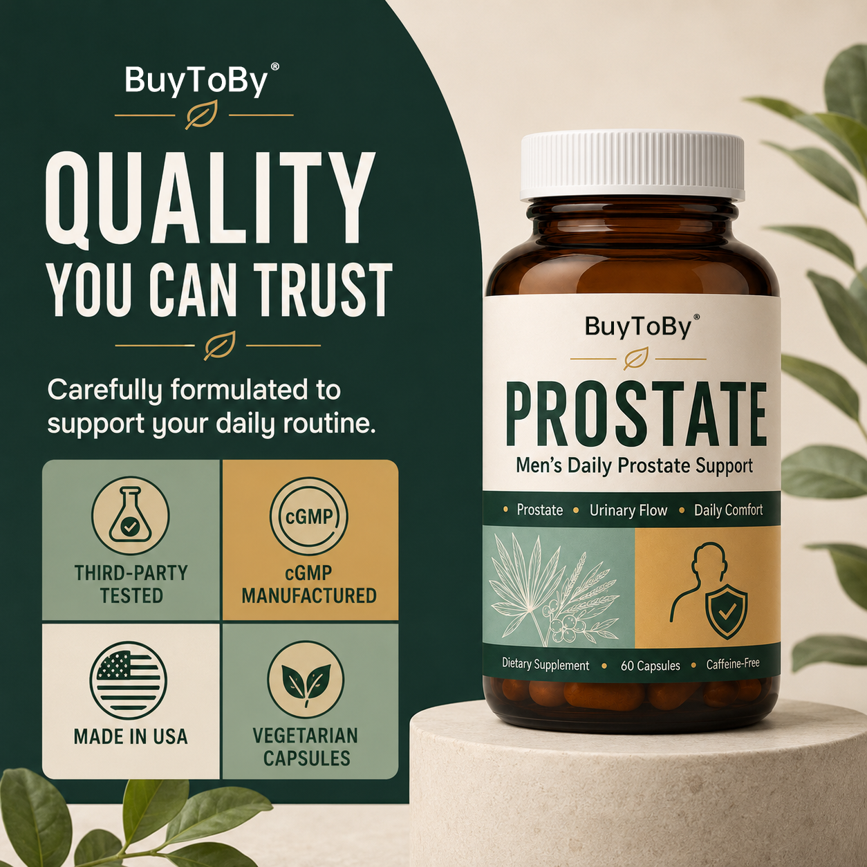 Men’s Daily Prostate & Urinary Wellness Support