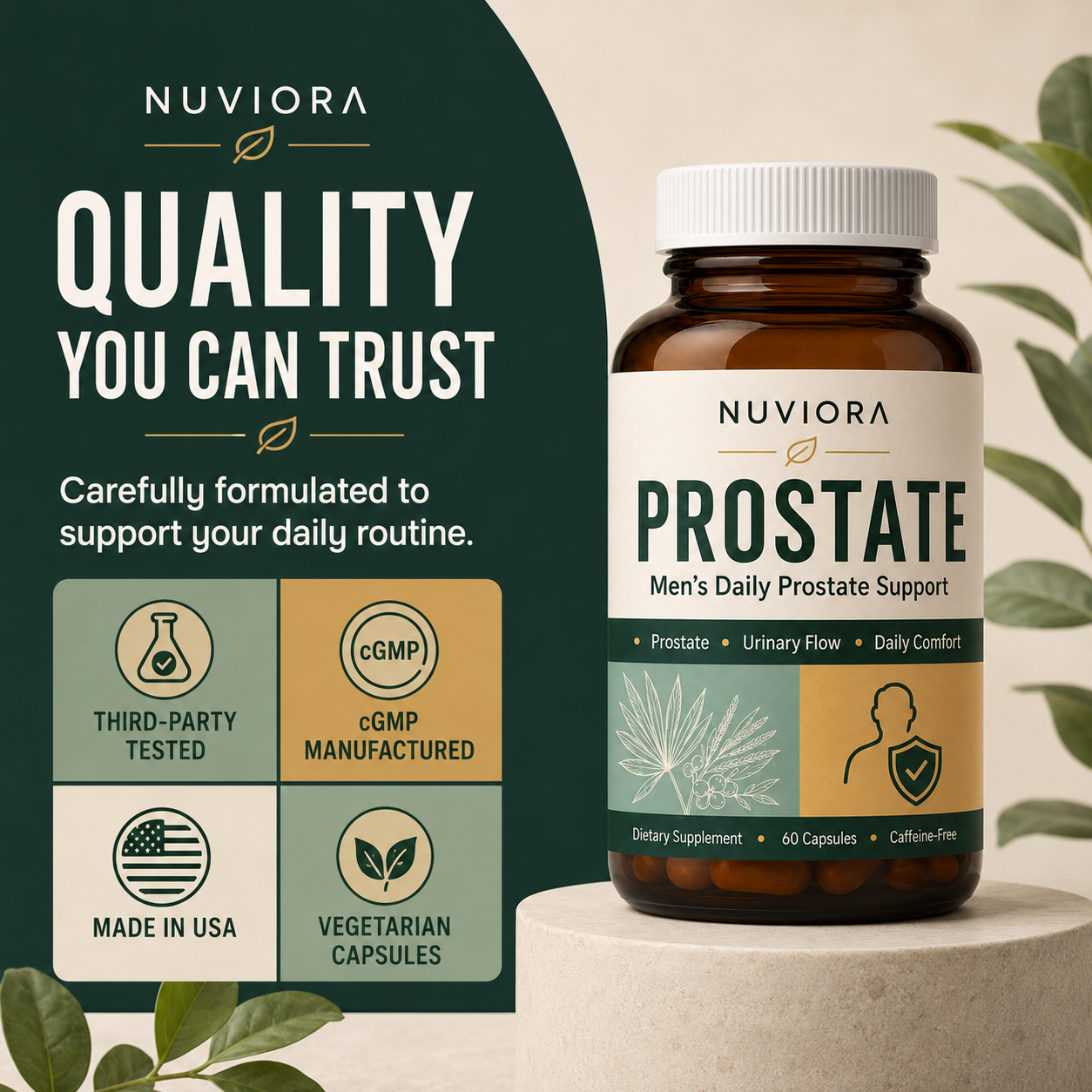 Men’s Daily Prostate & Urinary Wellness Support