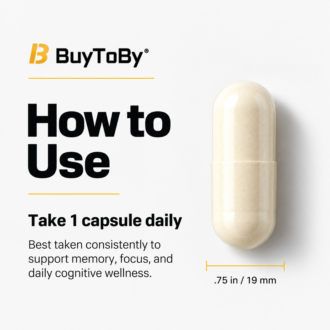 BuyToBy® Cognitive Clarity