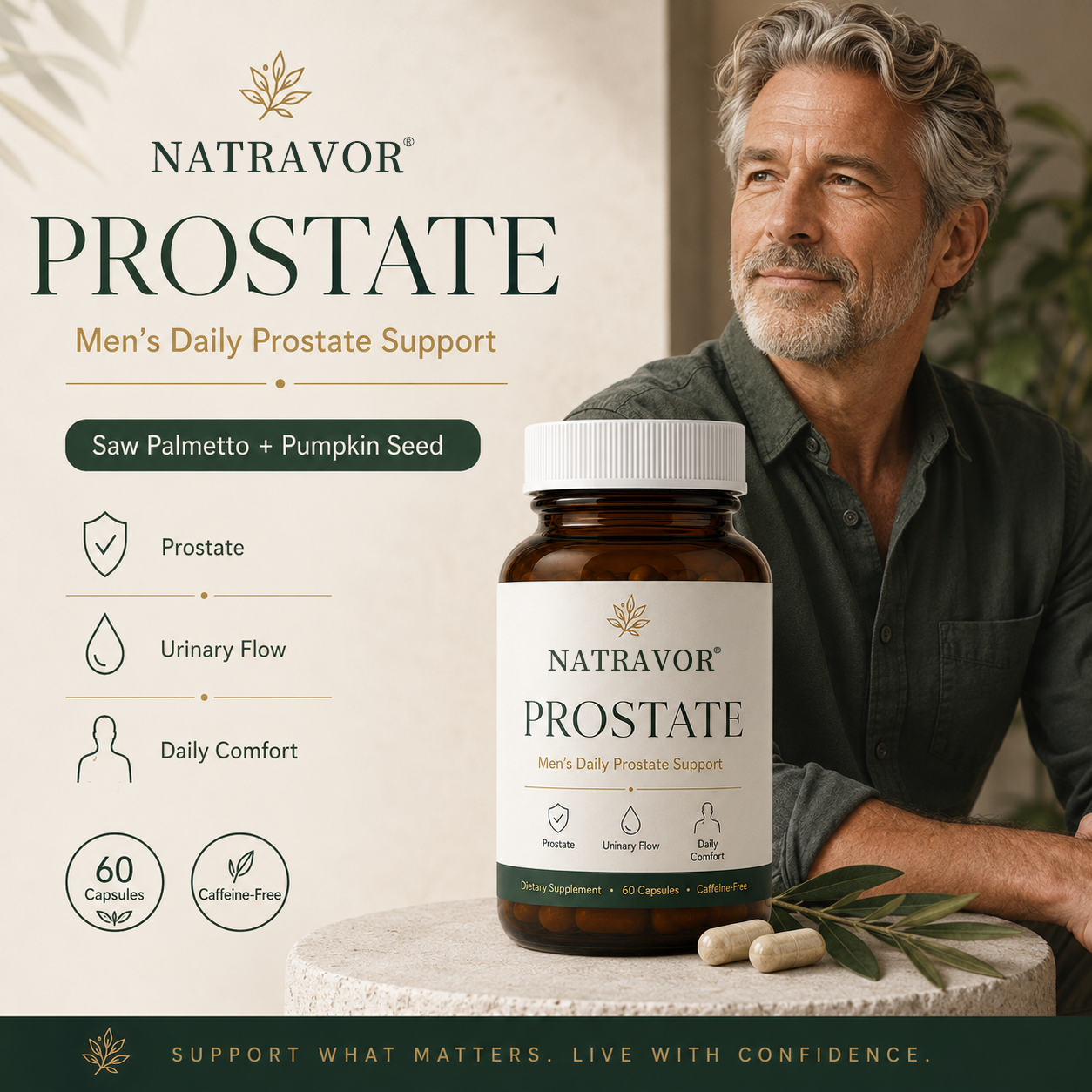 Men’s Daily Prostate & Urinary Wellness Support