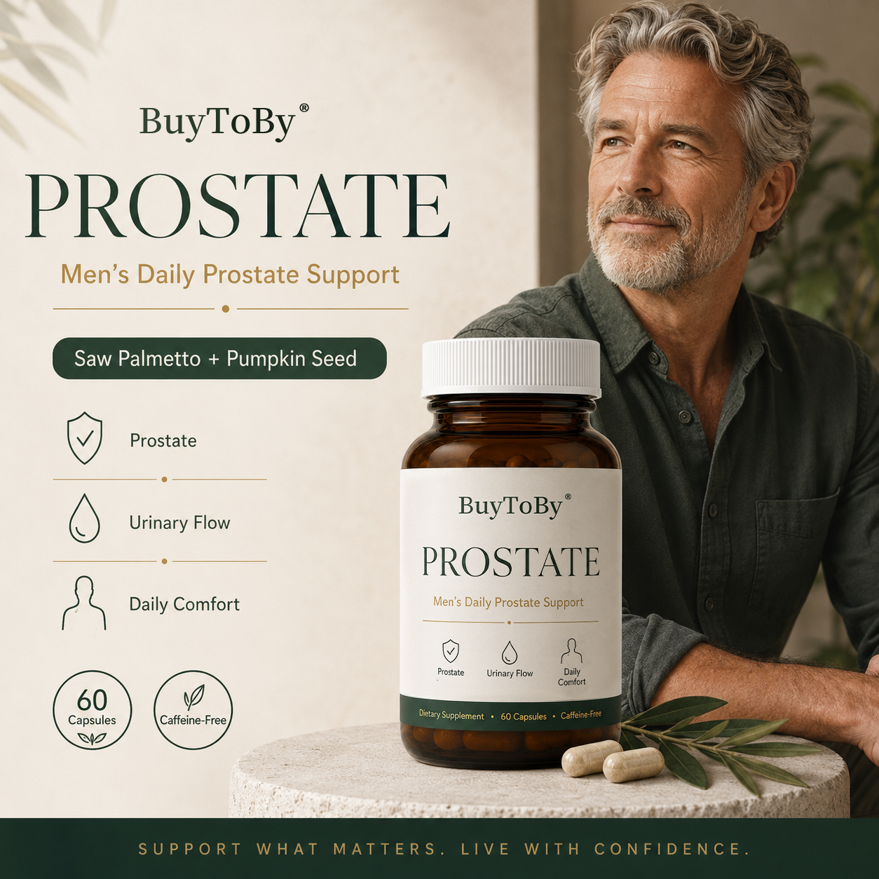 Men’s Daily Prostate & Urinary Wellness Support