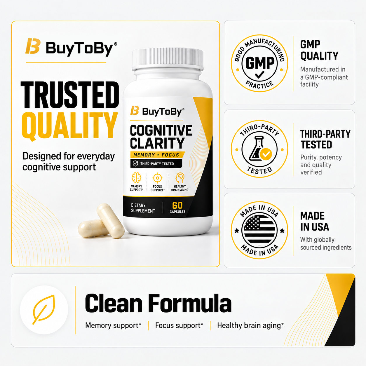 BuyToBy® Cognitive Clarity