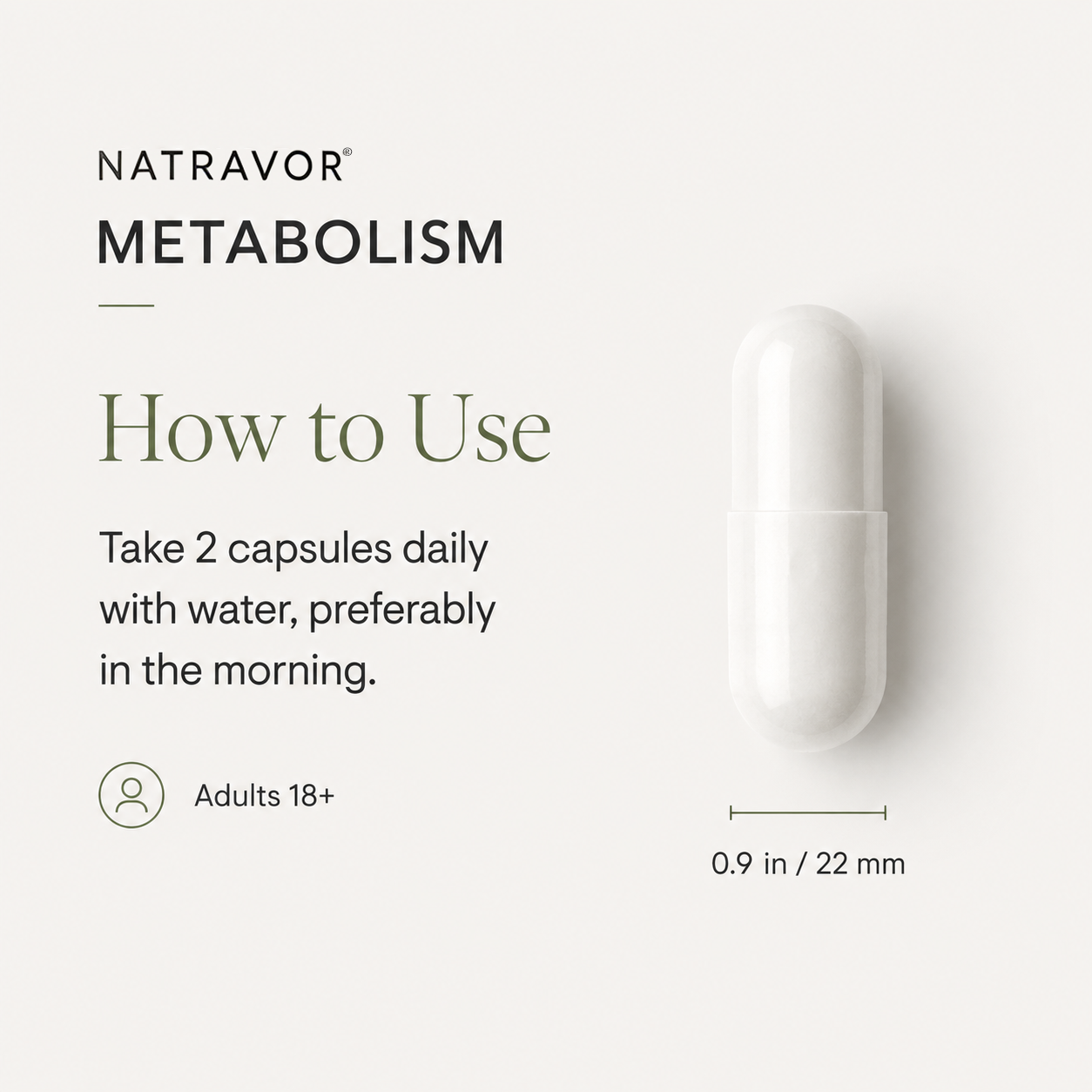 NATRAVOR METABOLISM