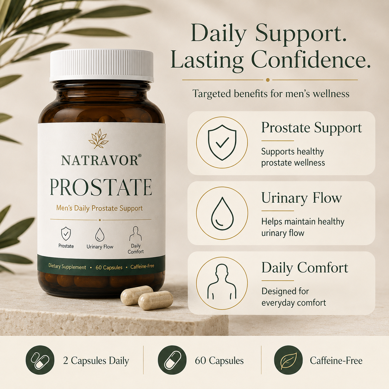 Men’s Daily Prostate & Urinary Wellness Support