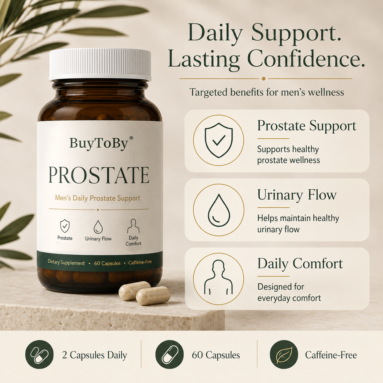 Men’s Daily Prostate & Urinary Wellness Support