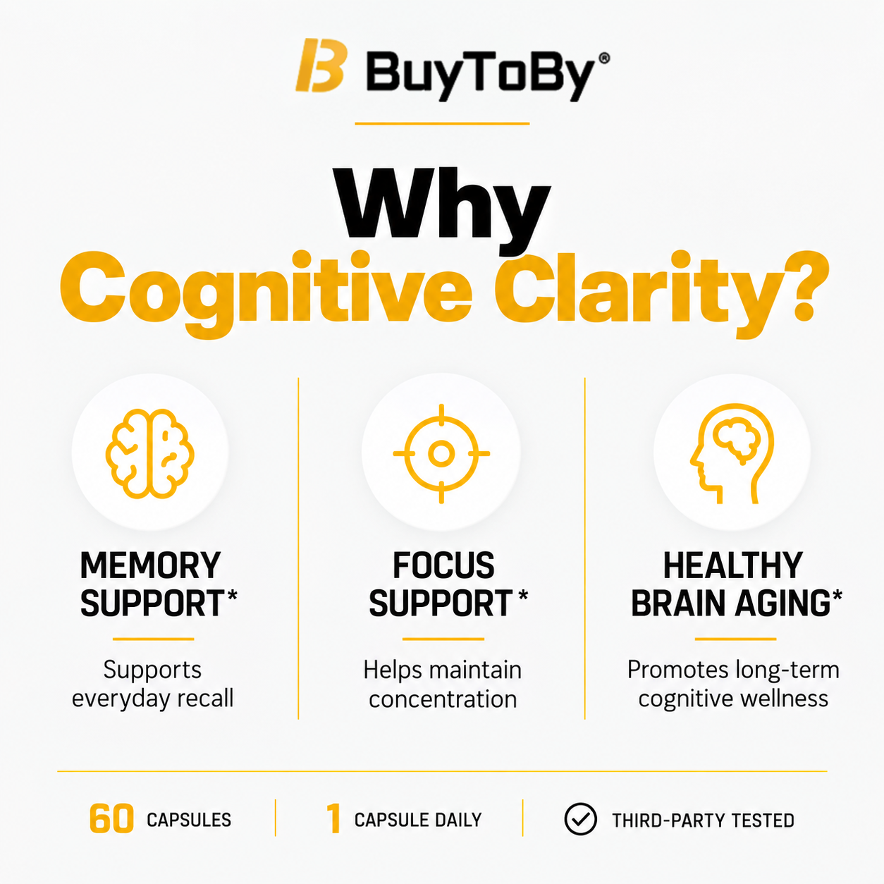 BuyToBy® Cognitive Clarity