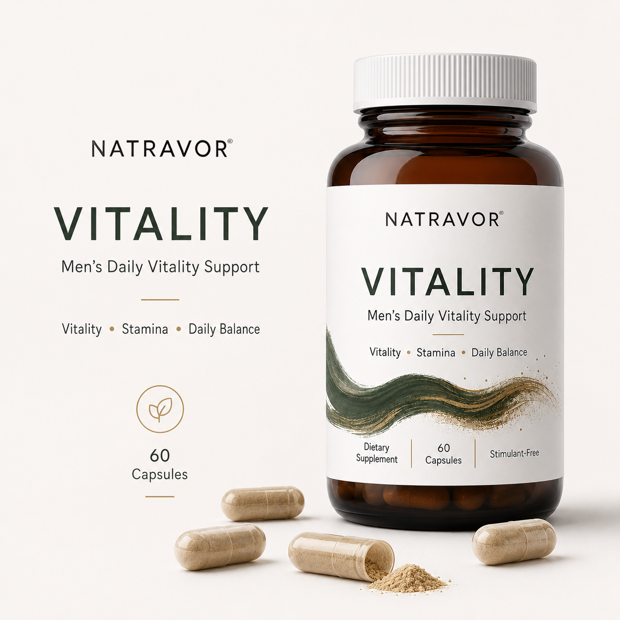 Men’s Daily Vitality & Stamina Support