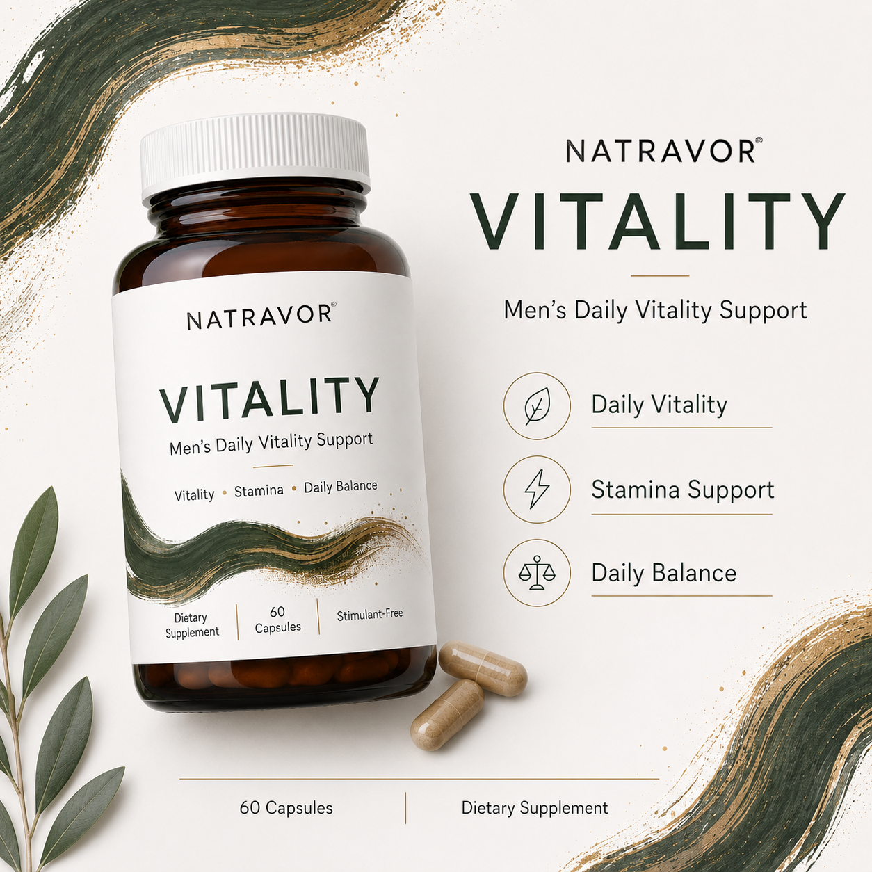 Men’s Daily Vitality & Stamina Support