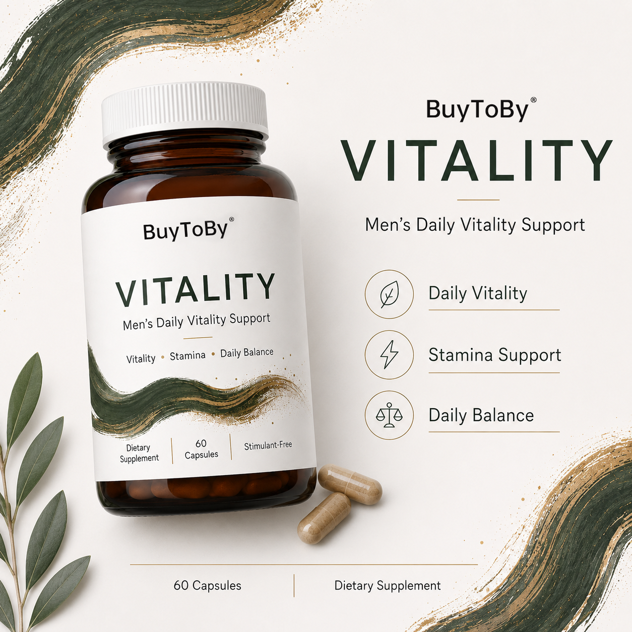 Men’s Daily Vitality & Stamina Support