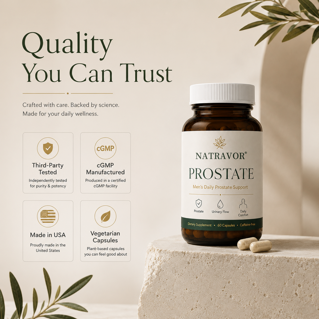 Men’s Daily Prostate & Urinary Wellness Support