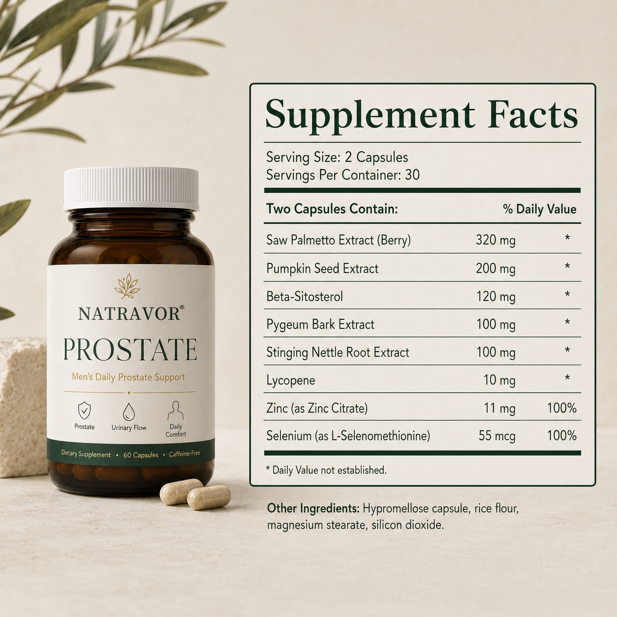 Men’s Daily Prostate & Urinary Wellness Support
