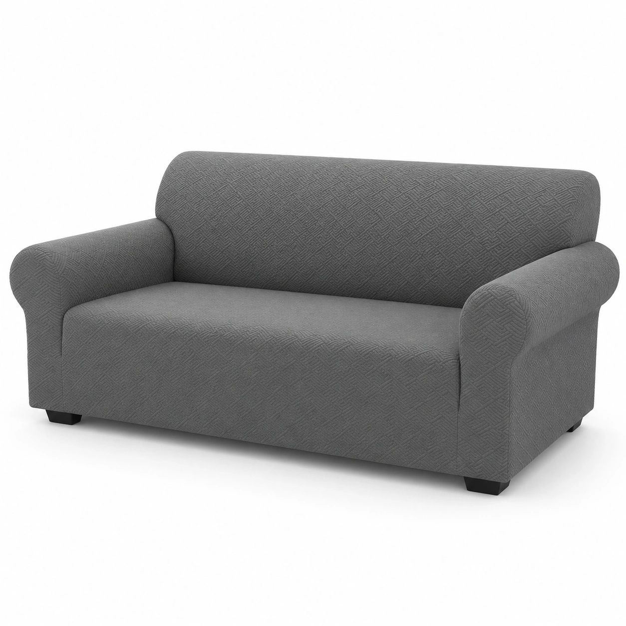 Funda para sofa color gris-VirestoLiving