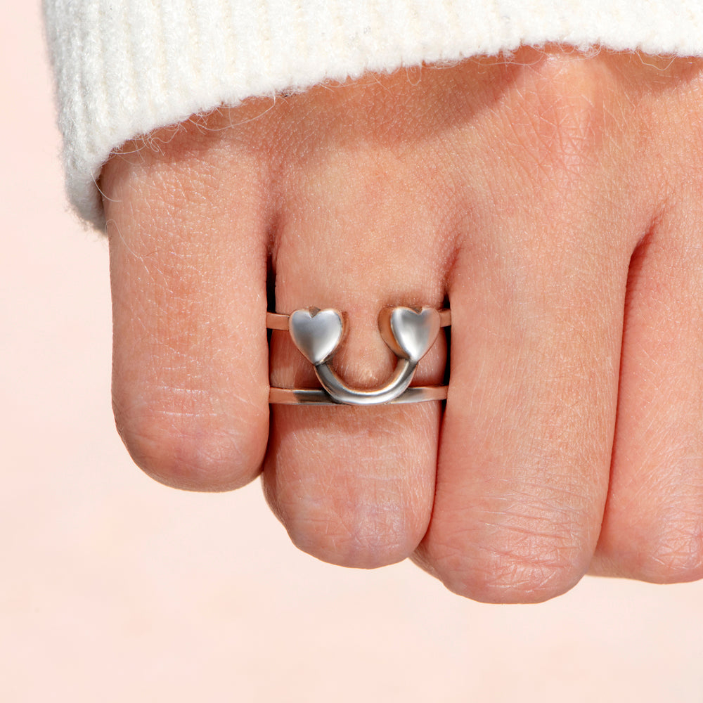 Happiness Ring for Best Friends – Laugh & Smile