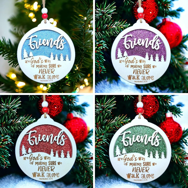 Friendship Christmas Ornament