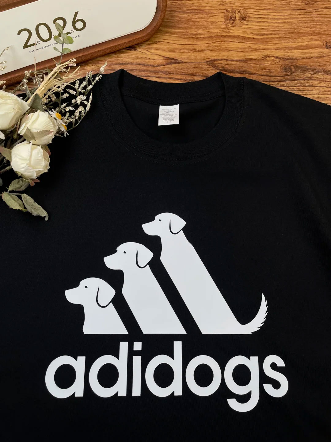 Adidogs Funny Dog Lover Graphic Tee