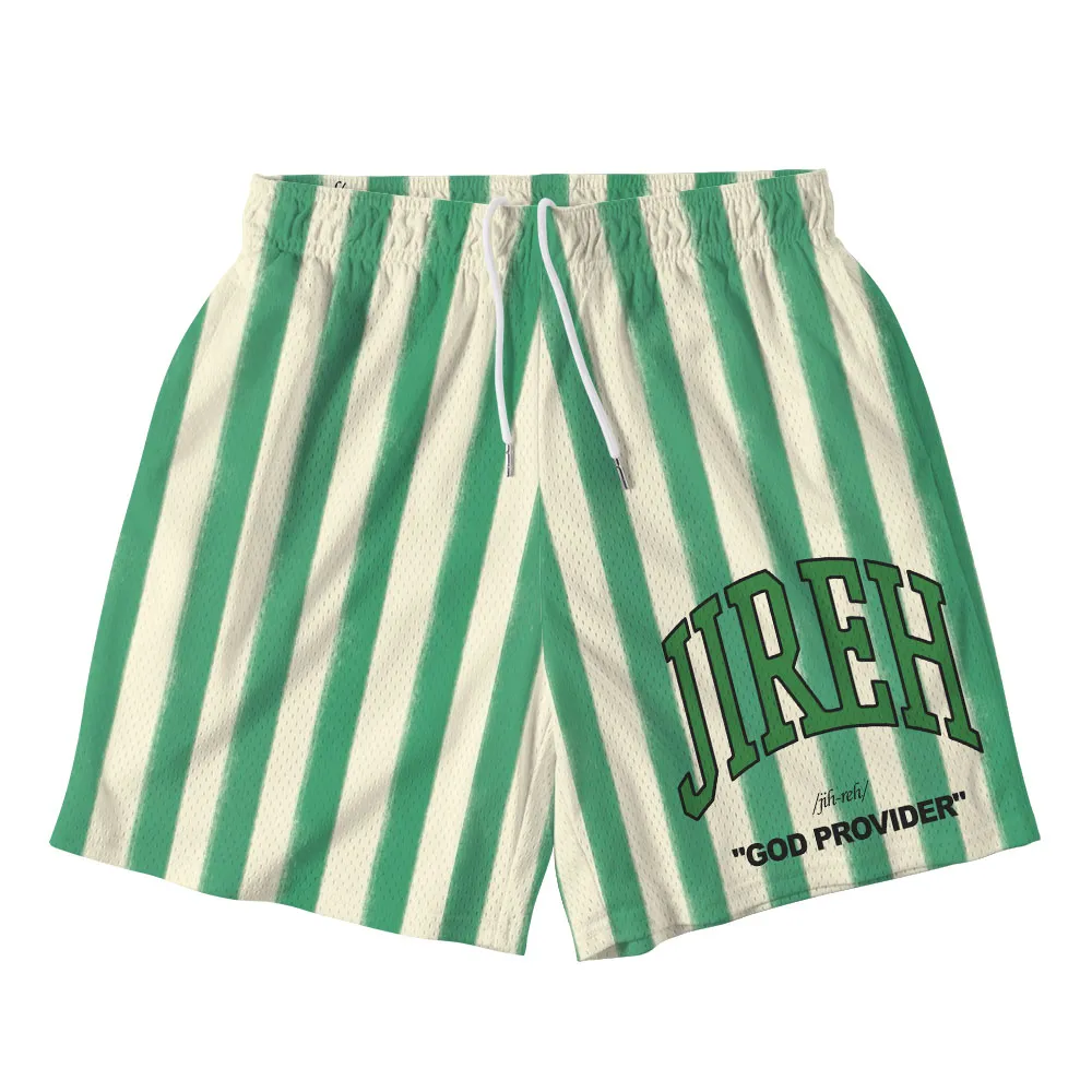 Jireh God Provider Christian Mesh Shorts