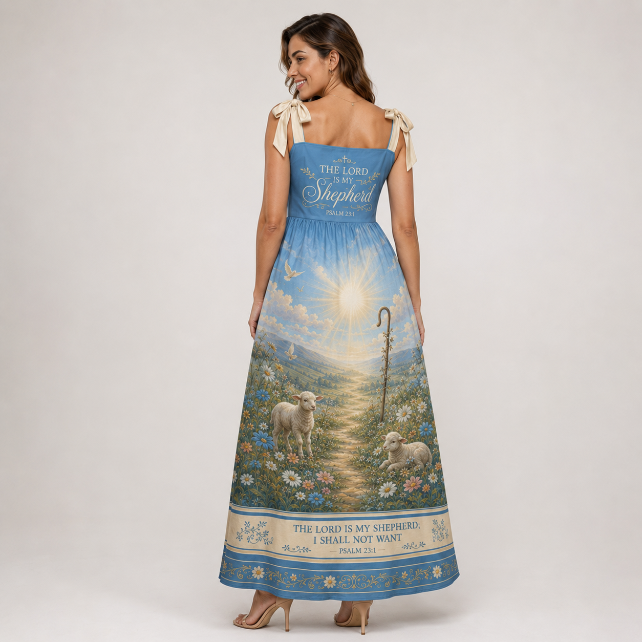 I Am With You Always Matthew 28:20 Christian Maxi Dress