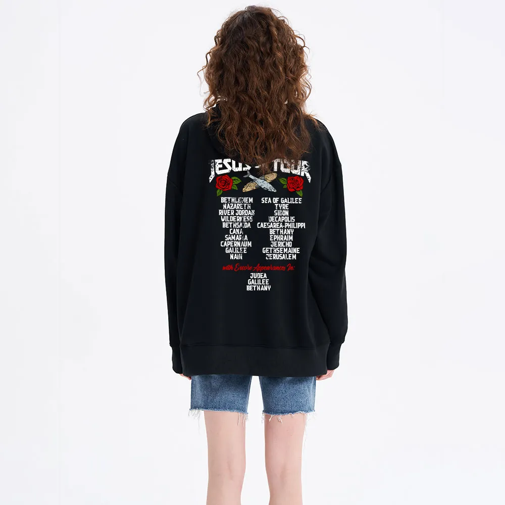 Jesus On Tour Classic Christian Hoodie