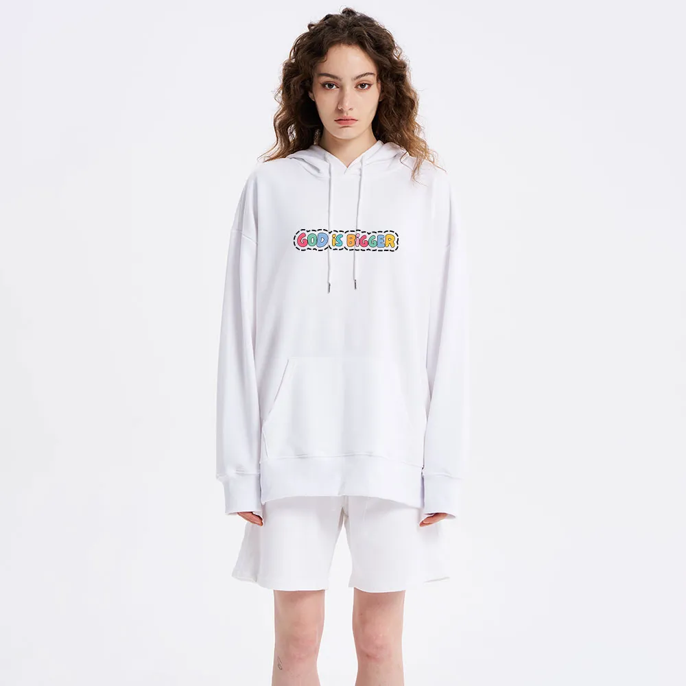 God Is Bigger Classic Christian Hoodie