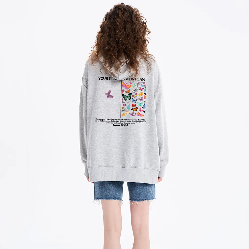 Your Plan And God's Plan Classic Christian Hoodie