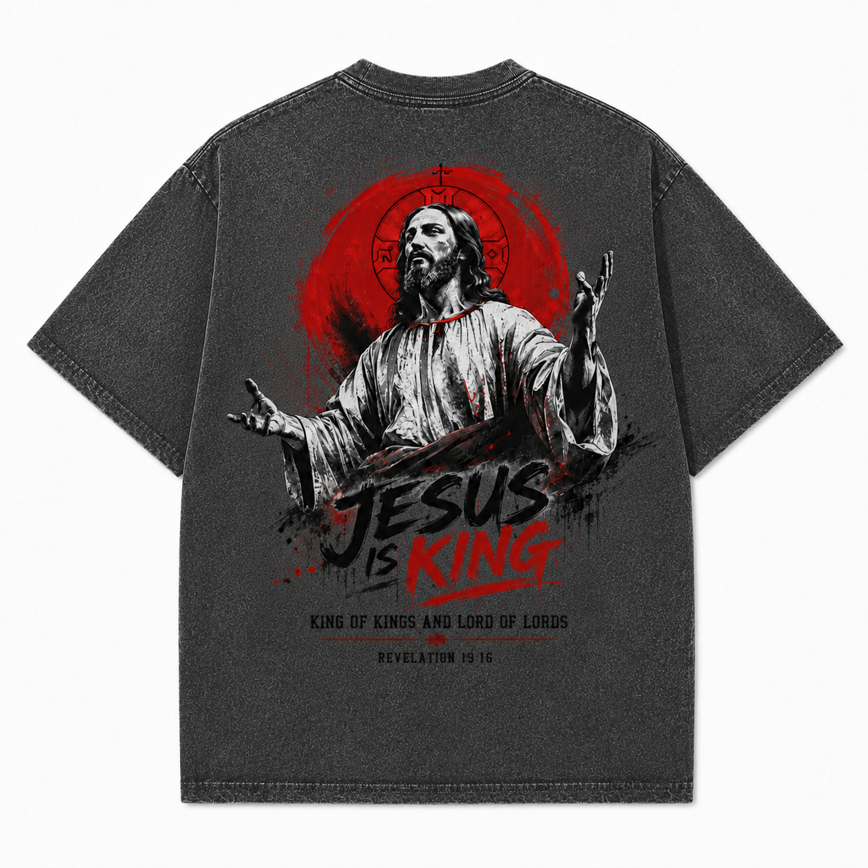 Graclo™ King of Kings Faith Graphic T-Shirt