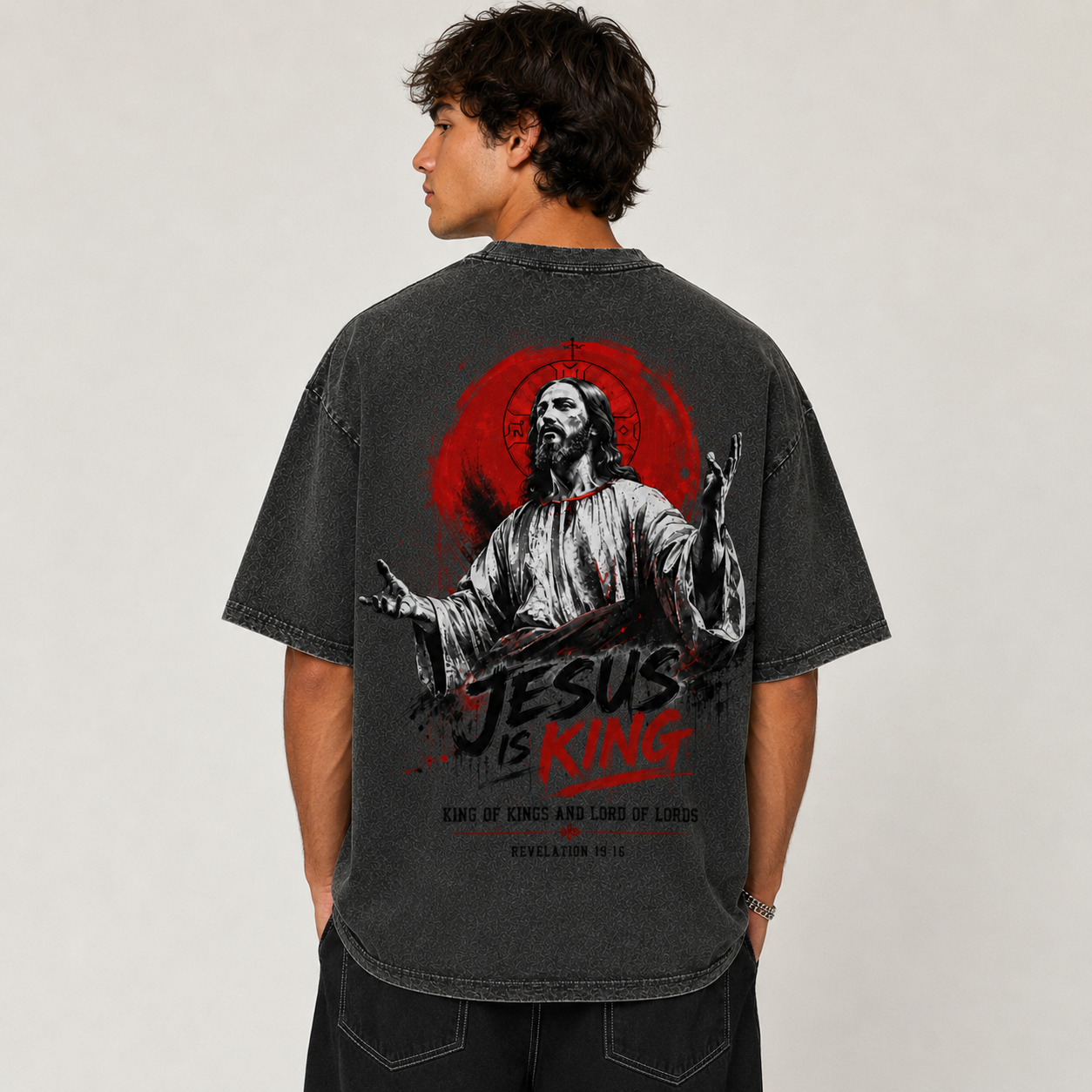 Graclo™ King of Kings Faith Graphic T-Shirt