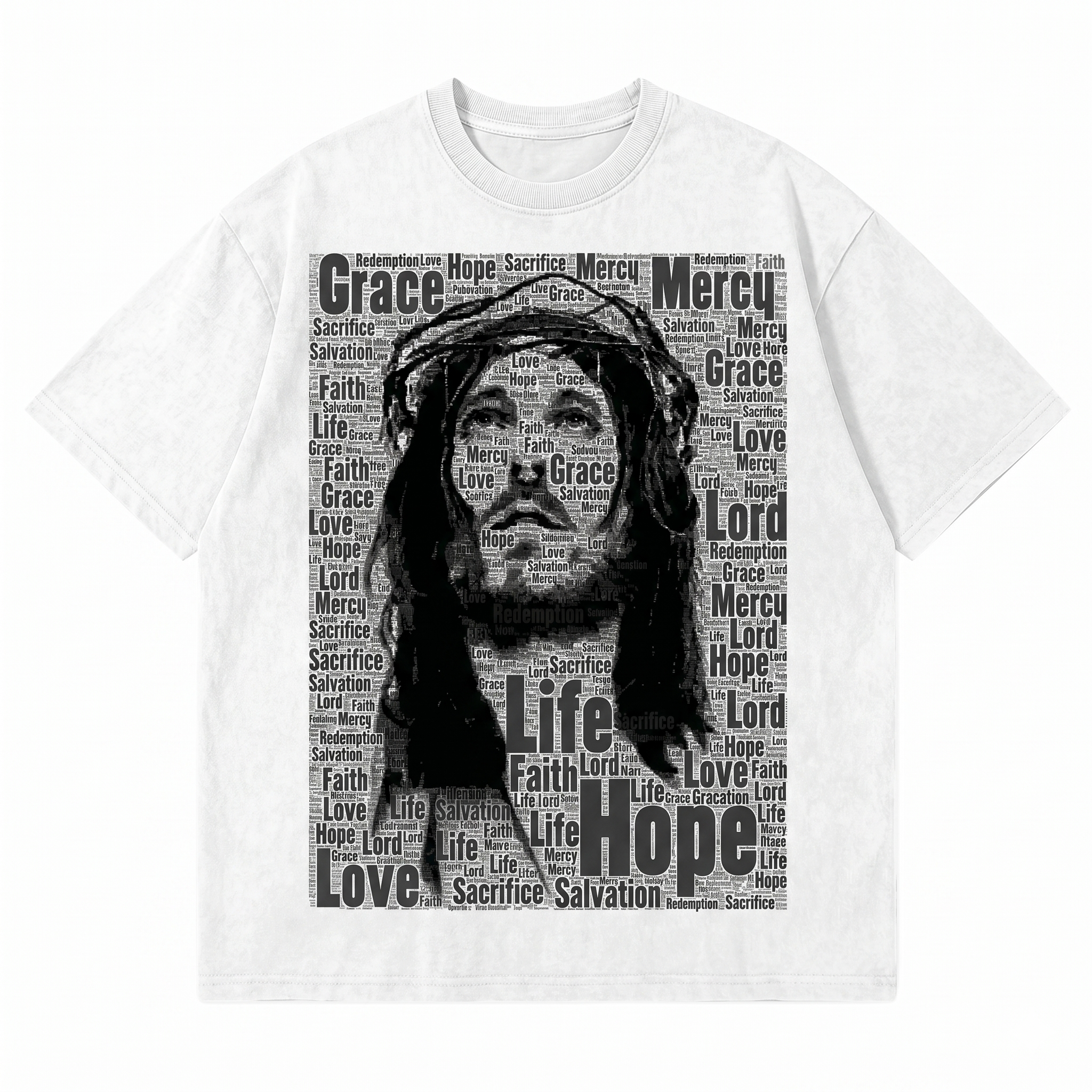 Grace in Shadow Washed Faith T-Shirt