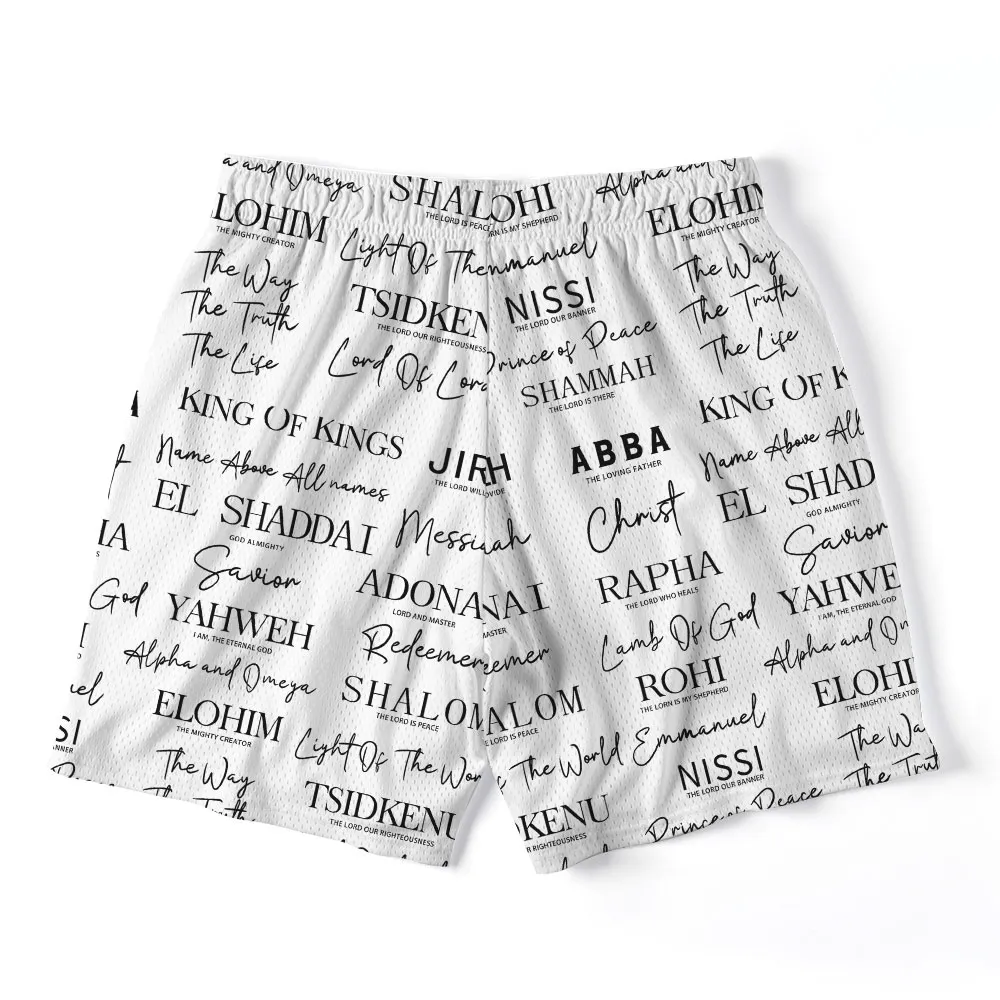 Jesus Is King Christian Mesh Shorts God Is Greater Than The Highs And Lows Christian Mesh Shorts Jesus Is King Christian Mesh Shorts