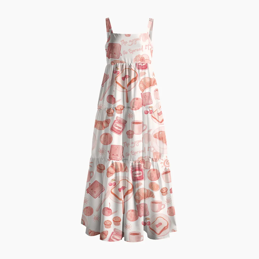 The Gospel Go Spread Christian Maxi Dress