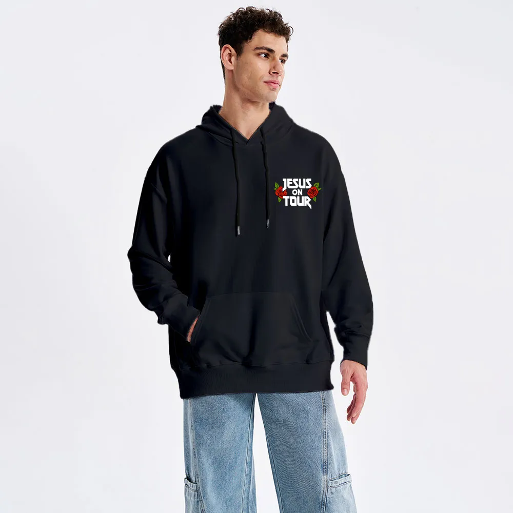 Jesus On Tour Classic Christian Hoodie