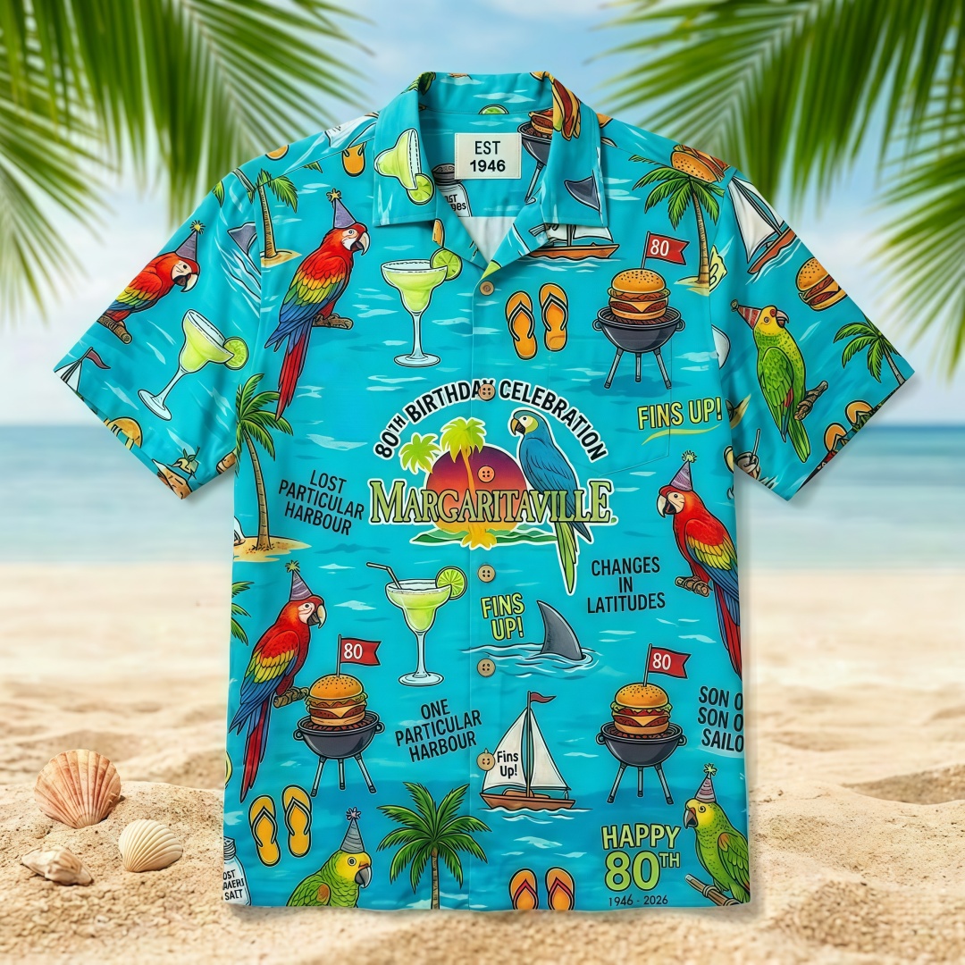Island Music Legend 80th Anniversary Hawaiian Shirt
