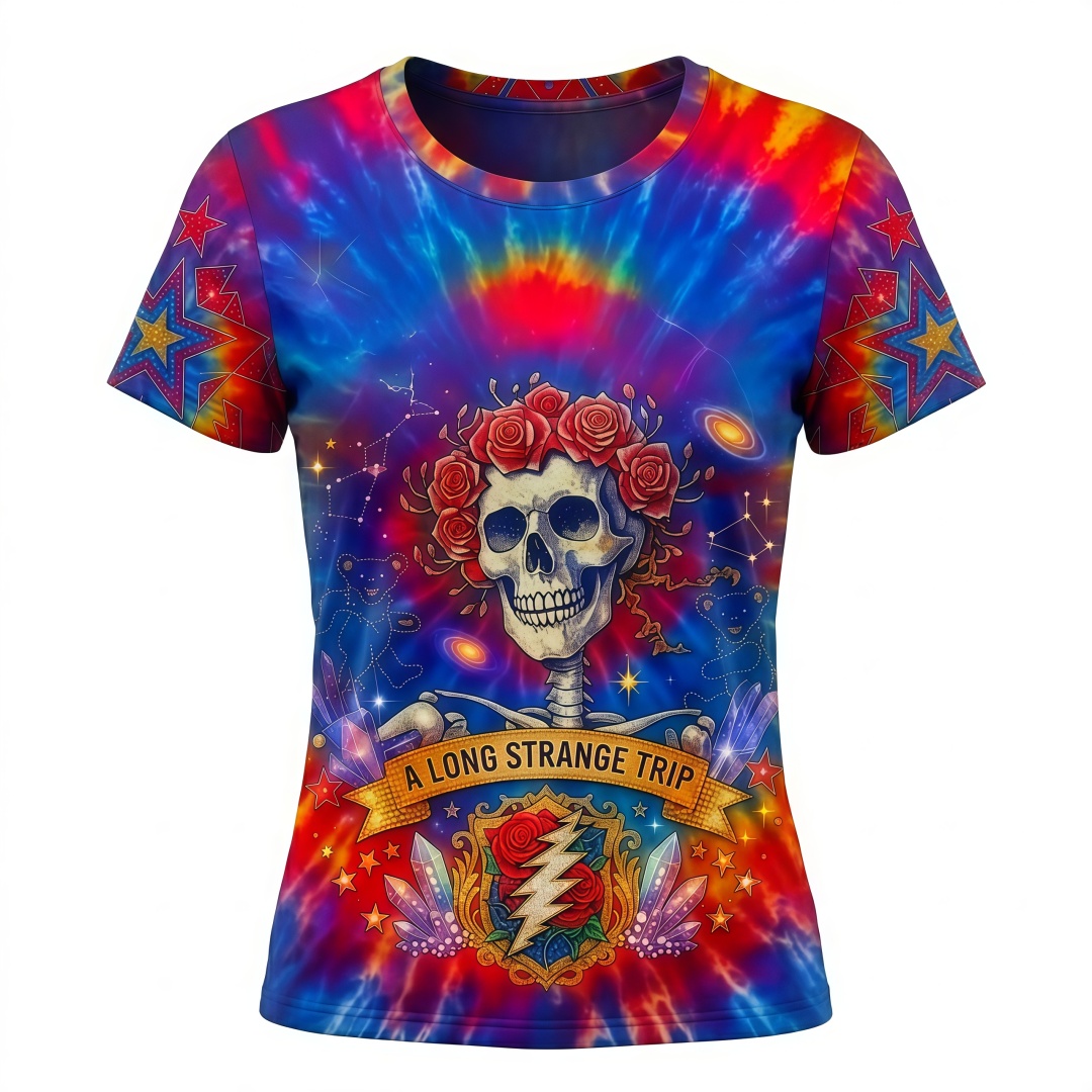 🌹 Rock Band Skull & Rose Women’s Collection
