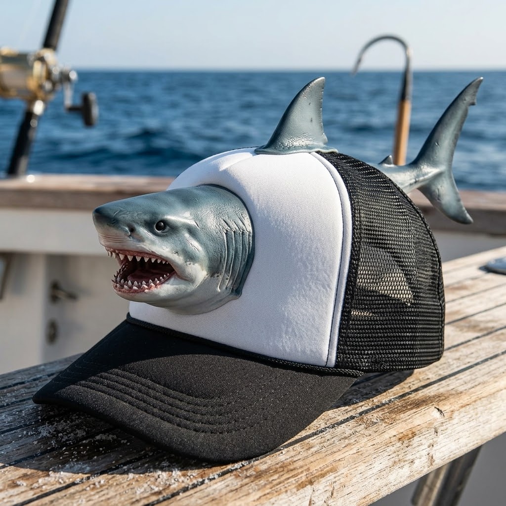 3D Shark Hat