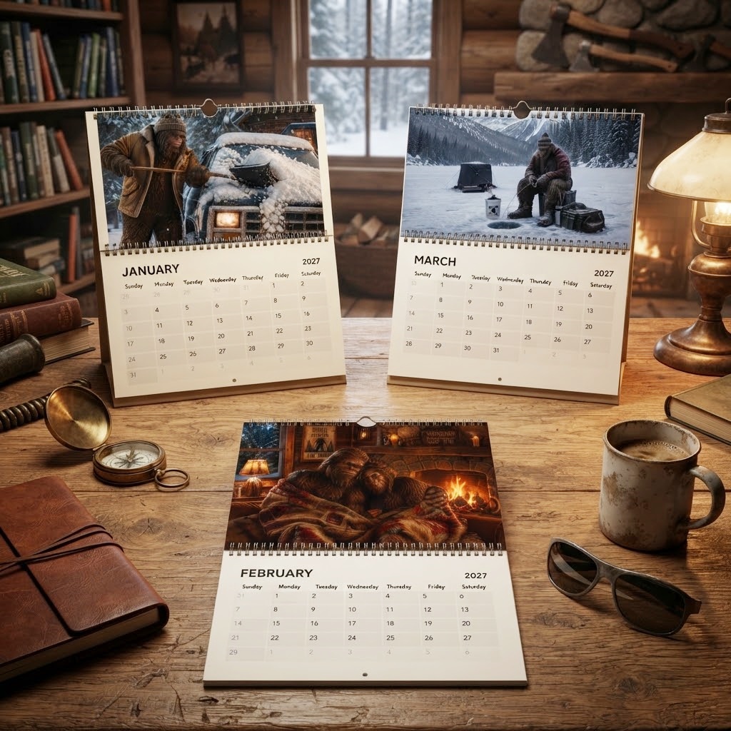 Bigfoot 2027 Calendar