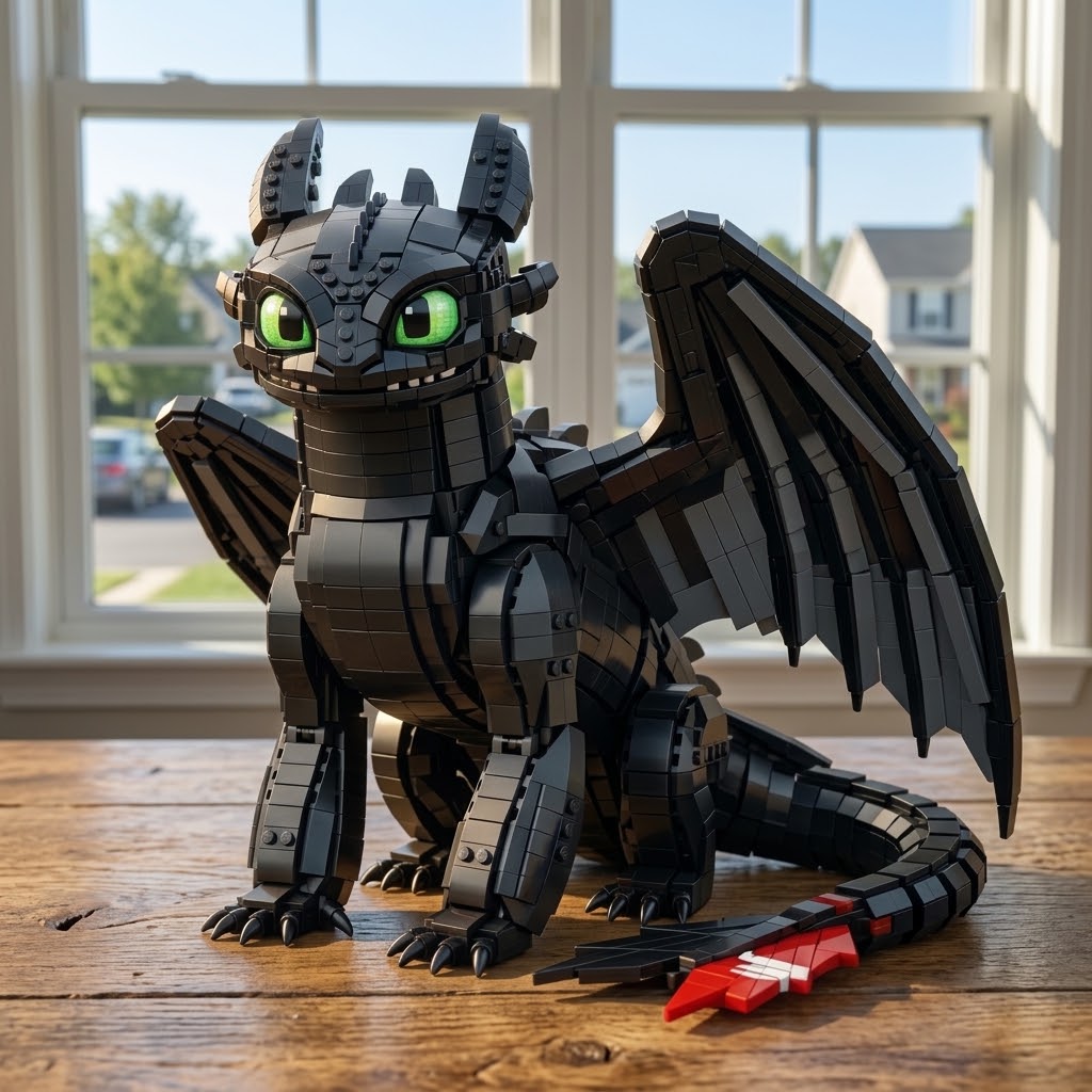 How to Train Your Dragon: Toothless Building Set