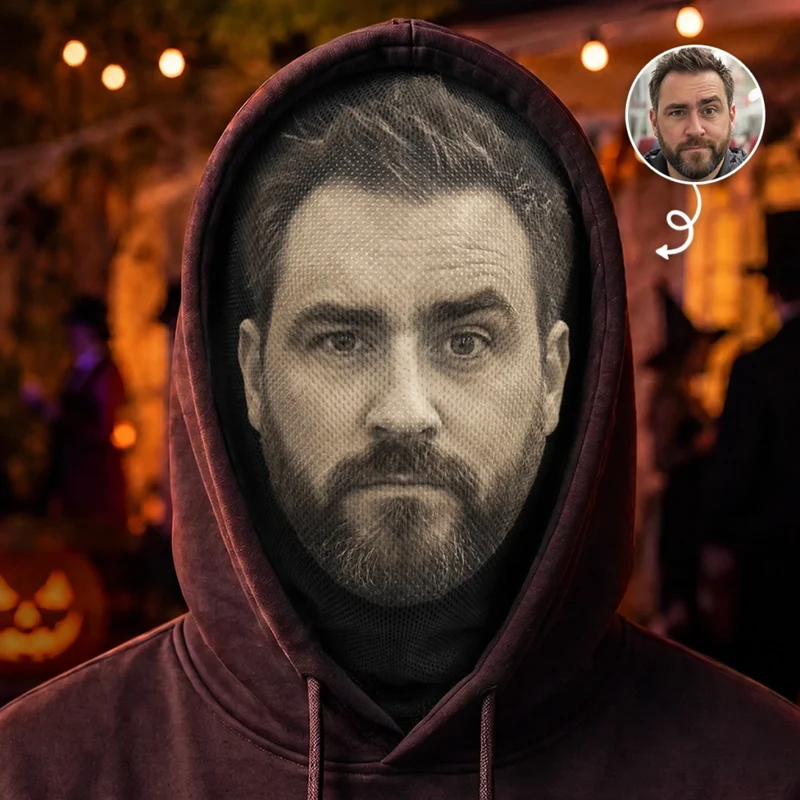 Personalized Prank Face Mask