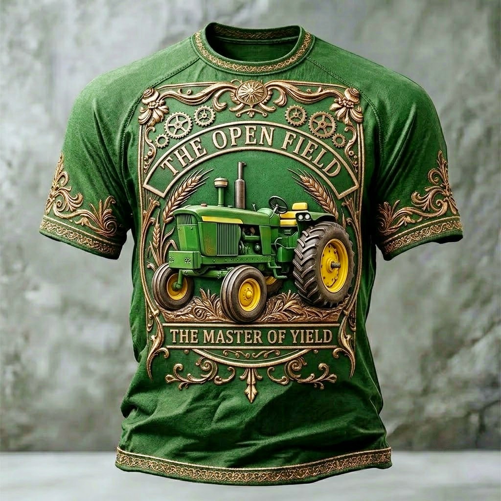 "The Open Field" Tractor T-Shirt