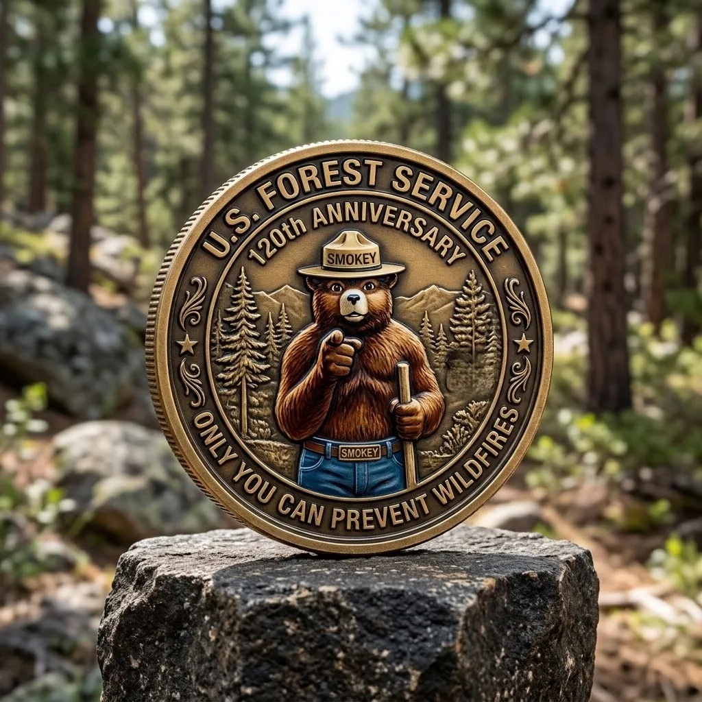 USFS 120th Anniversary Edition Commemorative Coin Set