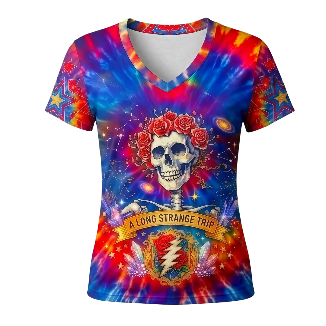 🌹 Rock Band Skull & Rose Women’s Collection