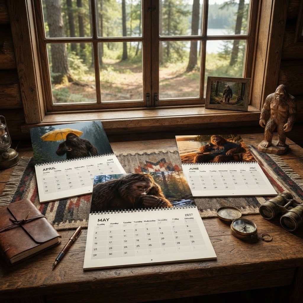 Bigfoot 2027 Calendar