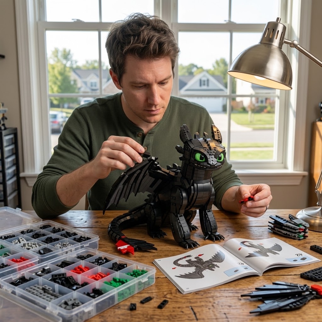 How to Train Your Dragon: Toothless Building Set