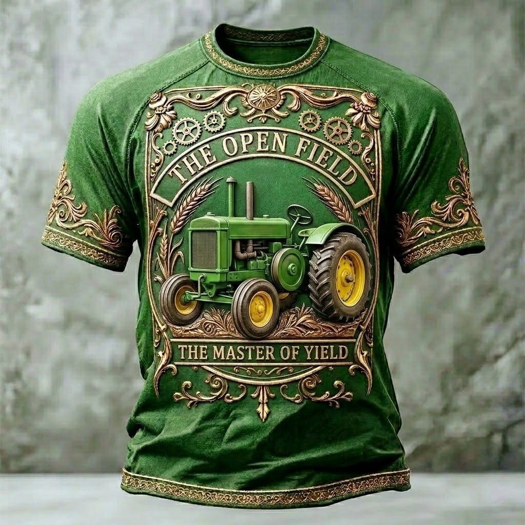 "The Open Field" Tractor T-Shirt