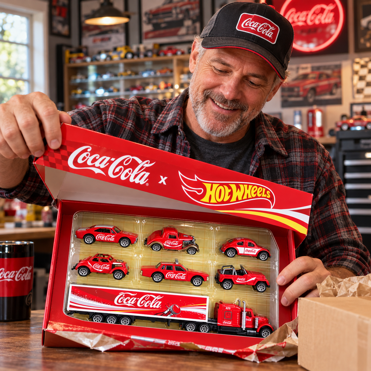 7-Piece Die-Cast Car Collection