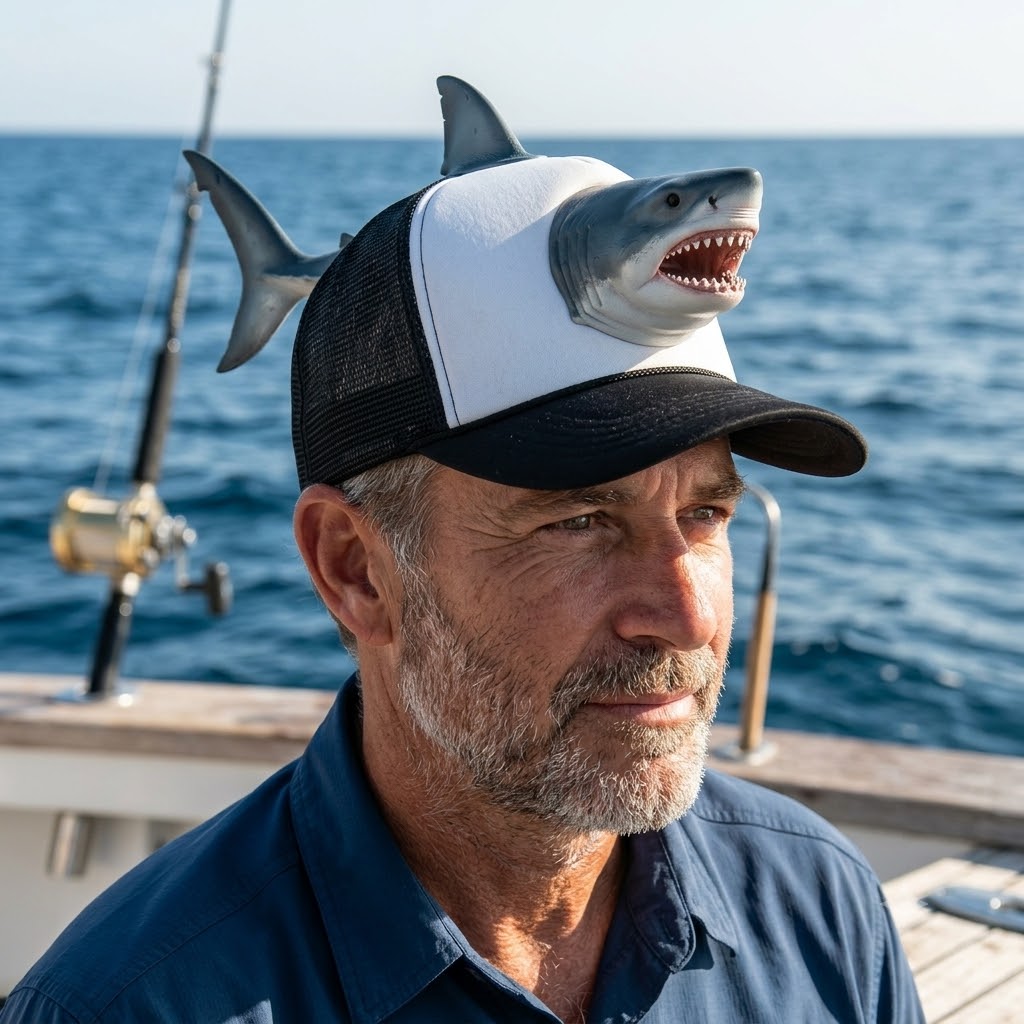 3D Shark Hat