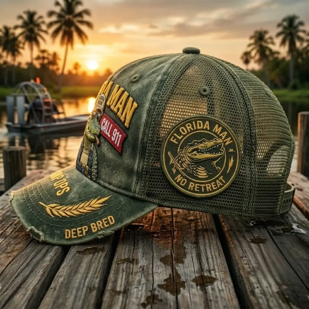 Florida Man Swamp Ops Cap
