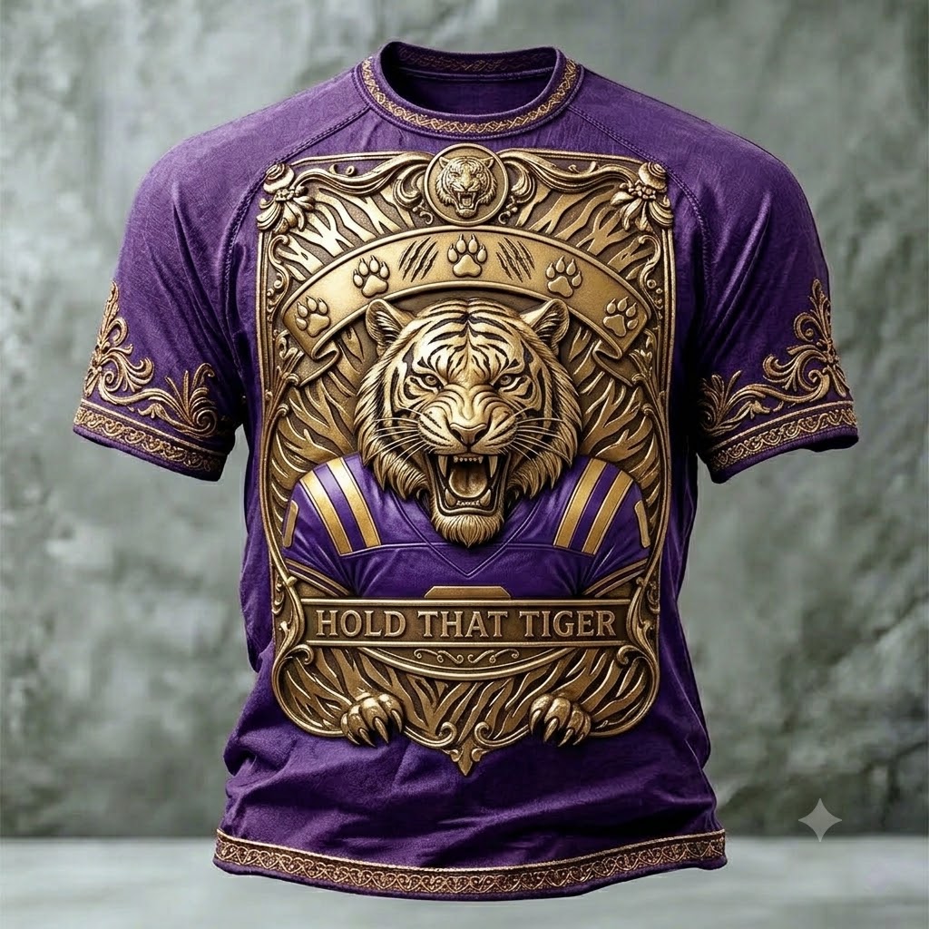 "Hold That Tiger" Vintage Mascot T-Shirt