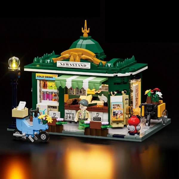 Newsstand Building Block Set
