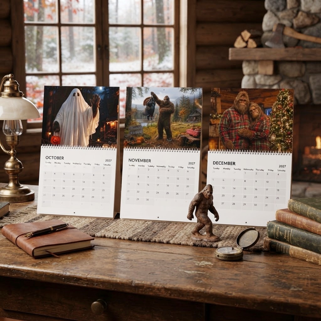 Bigfoot 2027 Calendar